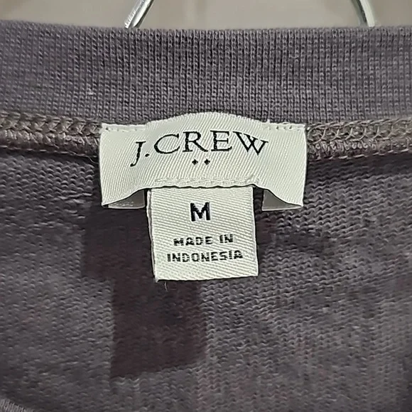 J. Crew Size Medium Leopard Print Sweatshirt and Sweatpants Bundle - like new - Picture 6 of 11